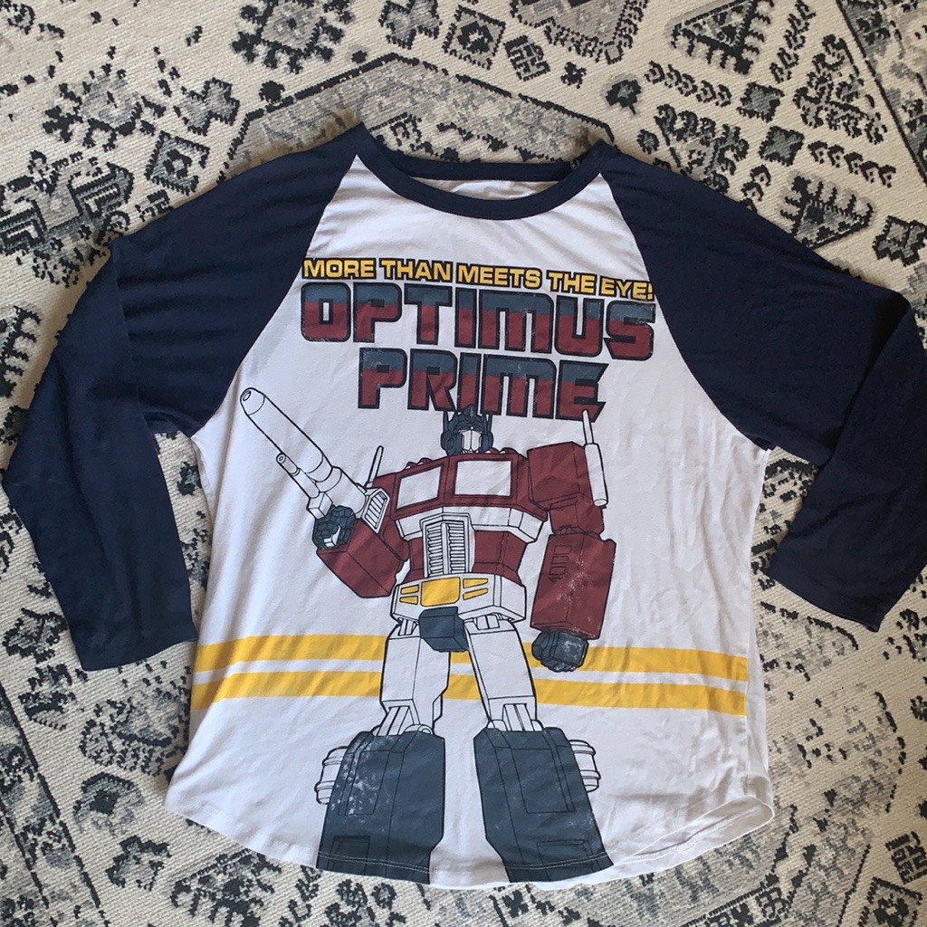 Vintage Transformers 34 Sleeve Shirt Vintage Transformers 34 Sleeve Shirt